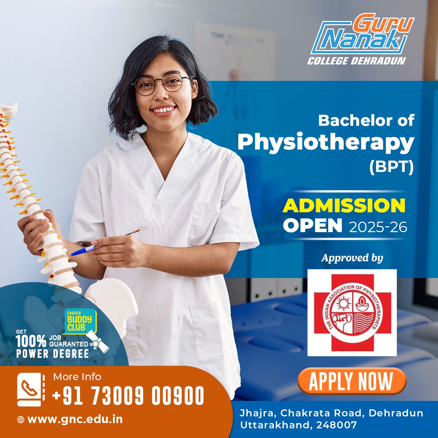 Guru Nanak College Gets IAP Approval for BPT and MPT Courses – Admissions Open for 2025