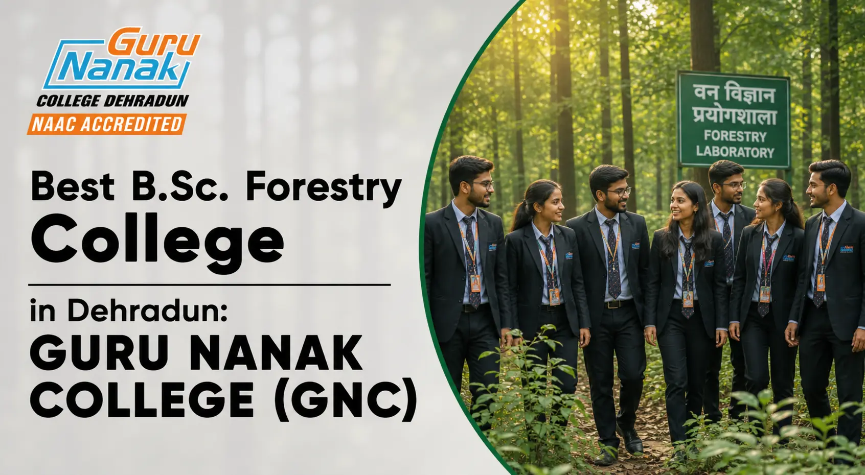 Best B.Sc in Forestry College in Dehradun: Guru Nanak College