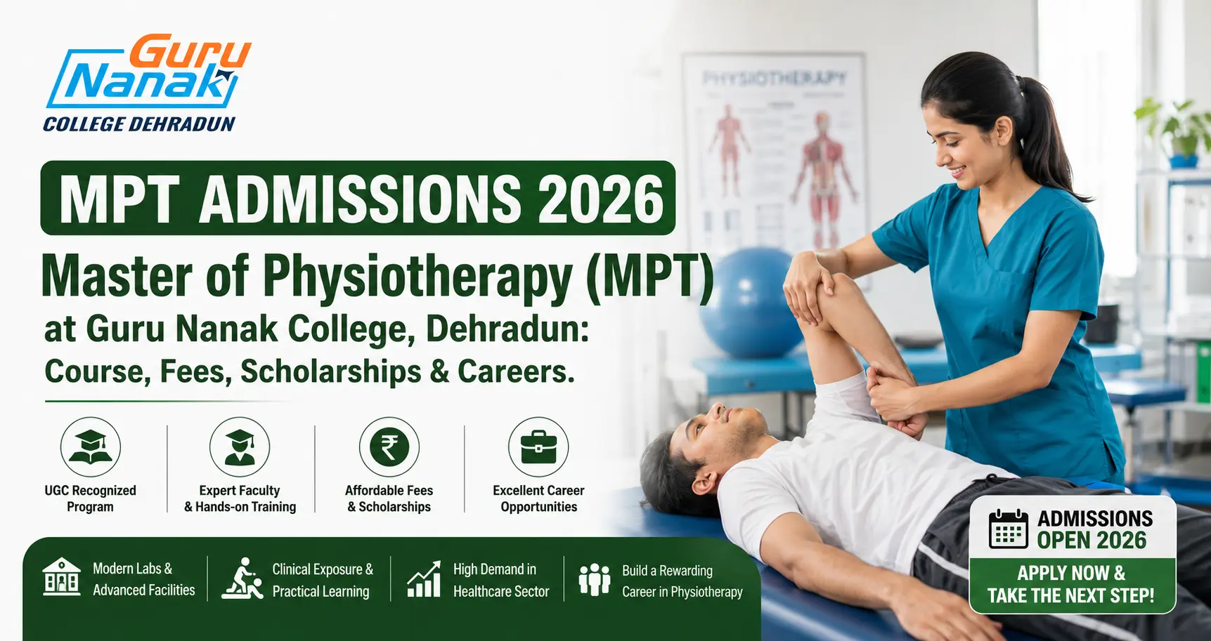 Master of Physiotherapy MPT Guru Nanak College Dehradun