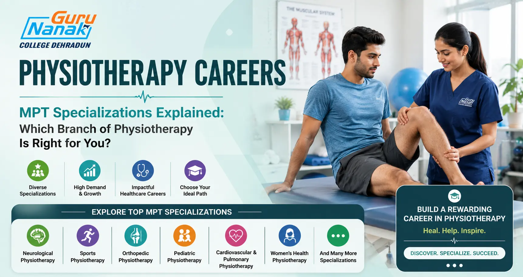 MPT Specializations Guru Nanak College Dehradun