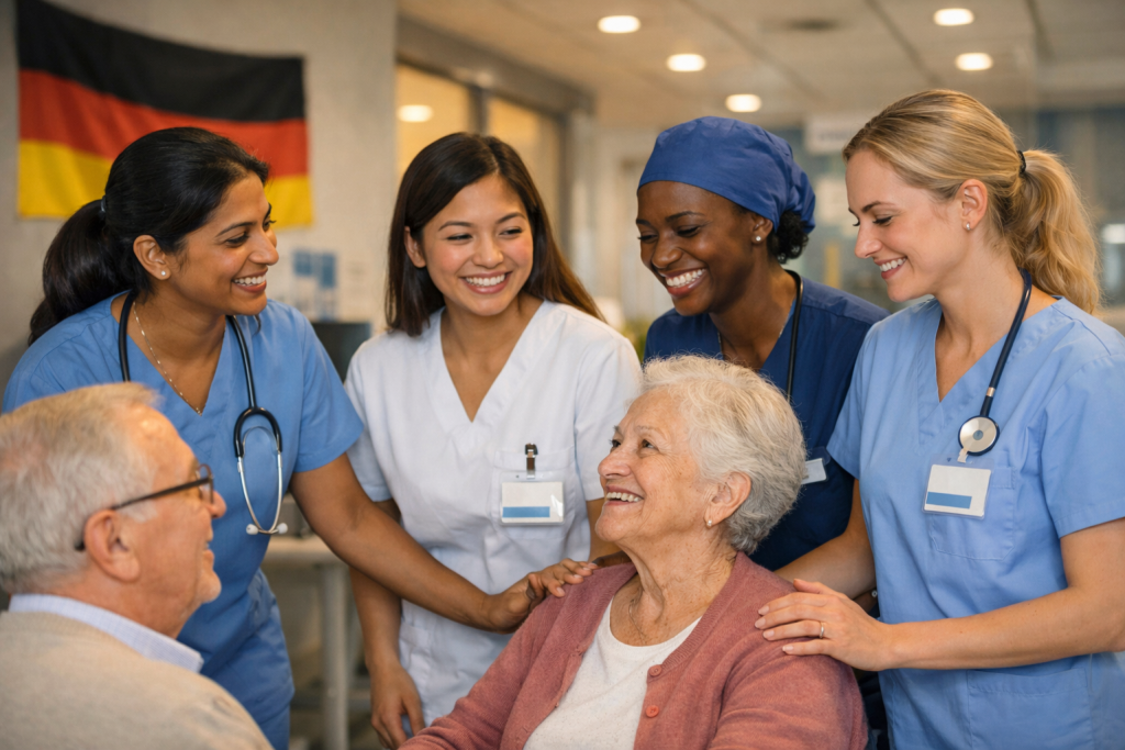 Japan and Germany healthcare career track